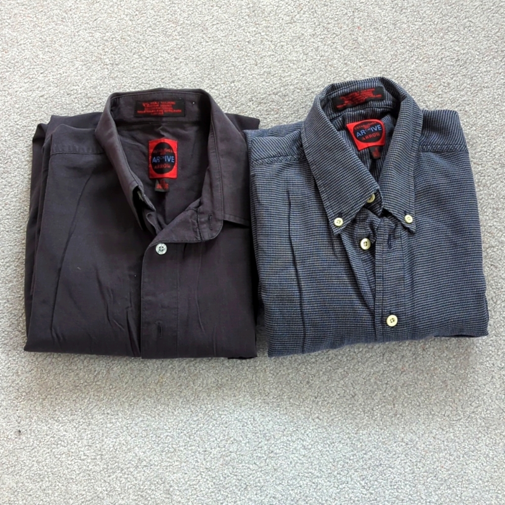 2 Arrow Button Up Shirts